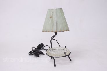 Rockabilly Lampe Tischlampe mit Aschenbecher