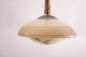 Preview: Lampe Deckenlampe Art Deco 30er 40er Jahre  Glasschirm Hängelampe Beige Hängelampe #3