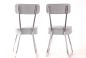 Preview: 2 Vintage Stühle Stahlrohr  Stuhl mit Federkernpolsterung