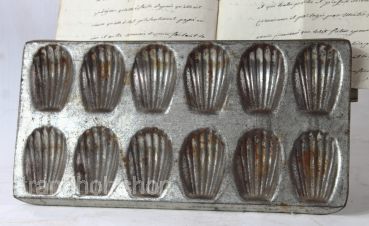 Vintage Madeleine Baking Pan from France