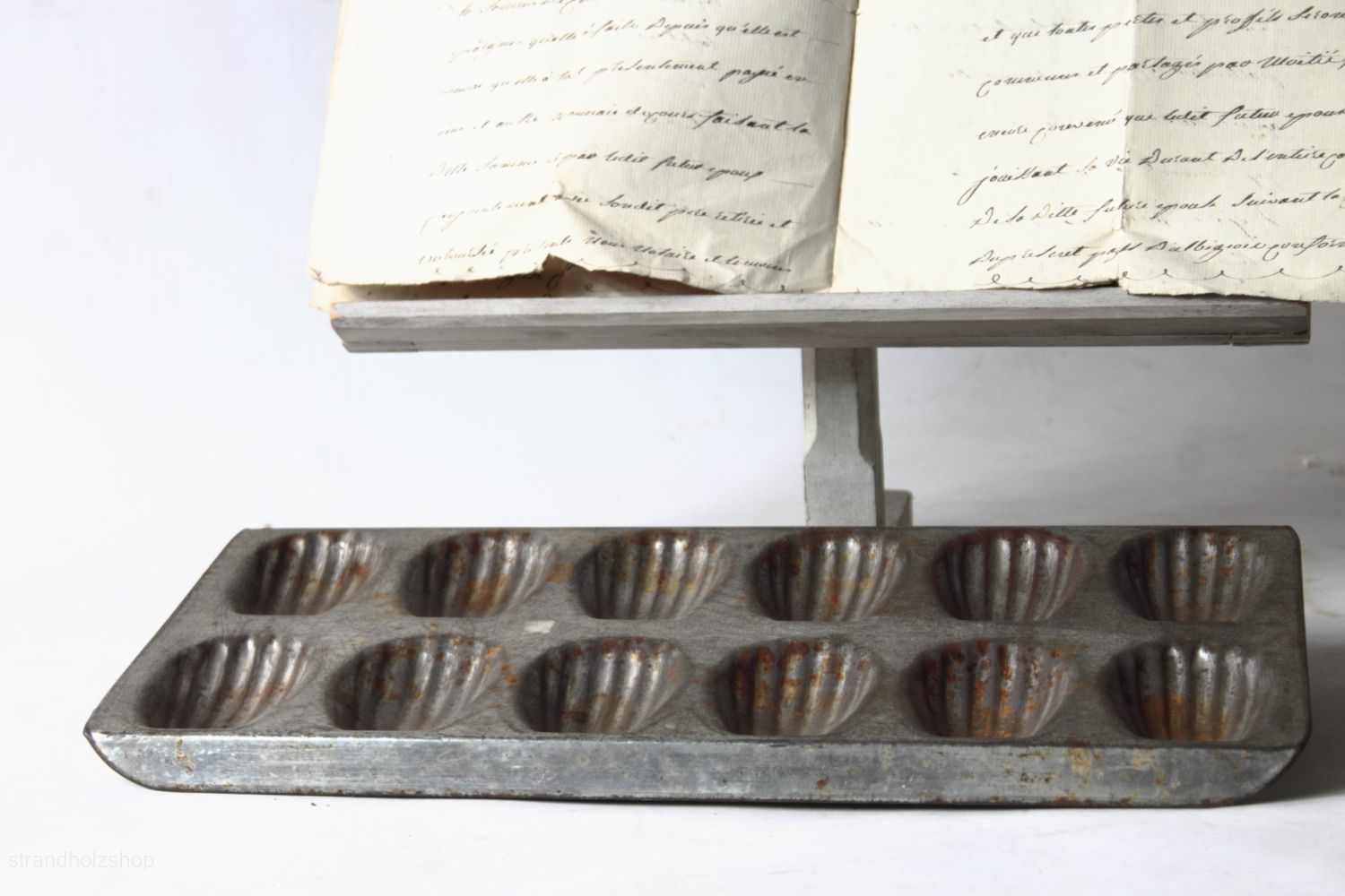 Vintage Madeleine Baking Pan from France