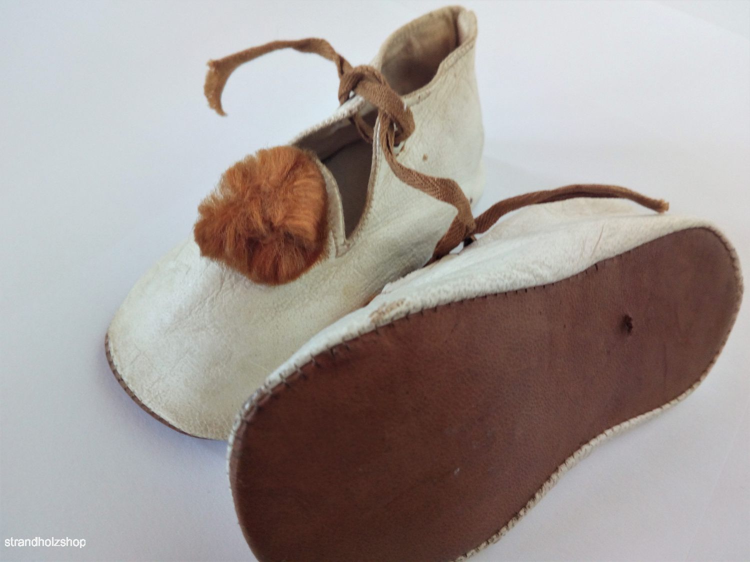 Kinderschuhe Schuhe Baby Vintage Leder Dekoration
